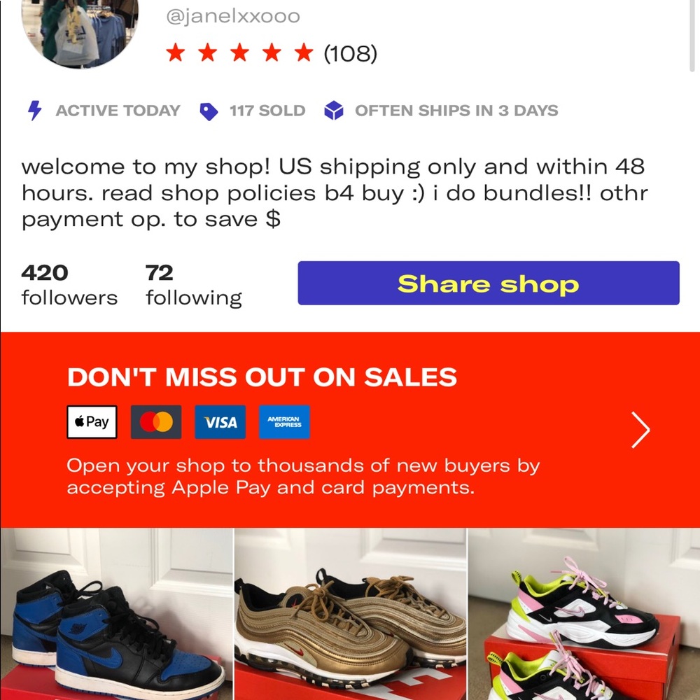 I SELL ON DEPOP!!!